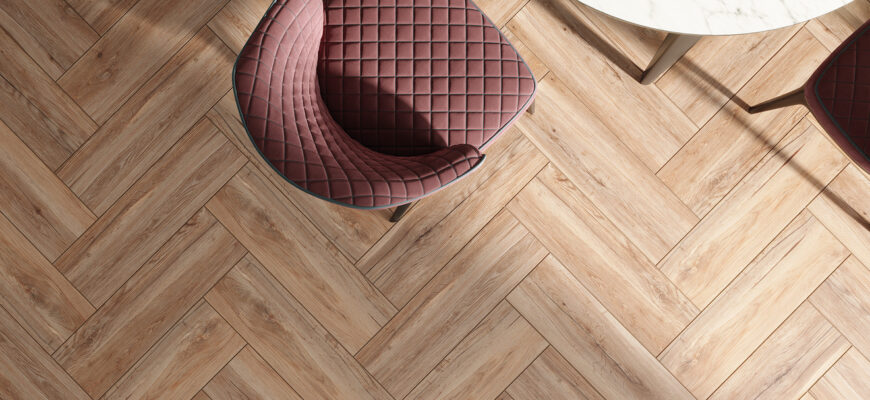 Керамогранит Cersanit Oakwood коричневый рельеф 18,5x59,8 A17489